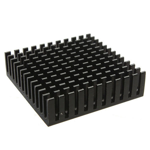 Picture of 20pcs 40 x 40 x 11mm Aluminum Heat Sink Heatsink Cooling For Chip IC LED Transistor
