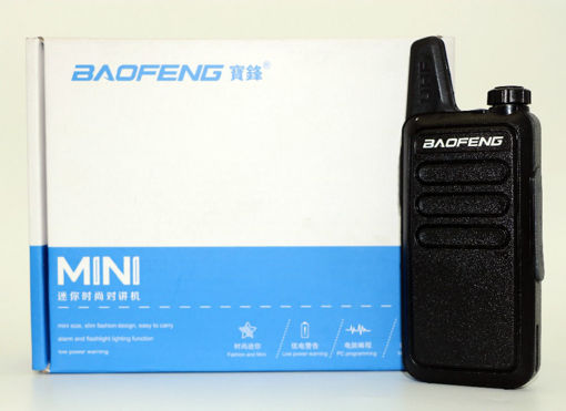 Picture of Baofeng BF-R5 Mini Walkie Talkie with Headset 5W power 400-470Mhz Frequency Two Way Radio