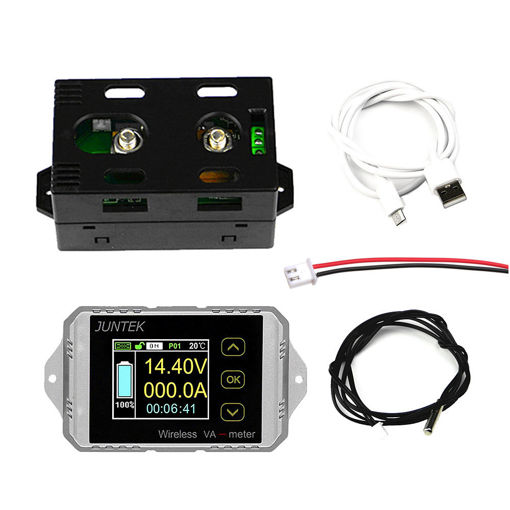 Picture of VAT1050 Wireless DC Voltmeter Current Tester Watt Measurement Voltage Meter