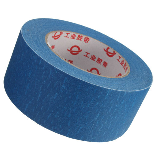 Picture of 5Pcs 50mmx50m 3D Printer Blue Tape Reprap Bed Tape Masking Tape For 3D Printer Parts