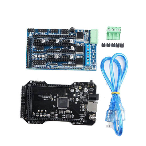 Immagine di Upgrated Cloned RE-ARM 32Bit Controller Mainboard+Ramps1.5 Expansion Board Kit for Ramps 1.4 1.5 1.6 3D Printer