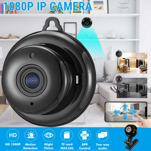 Immagine di 1080P Wireless WIFI IP Camera HD Smart M ini Camera Night Vision Home Security