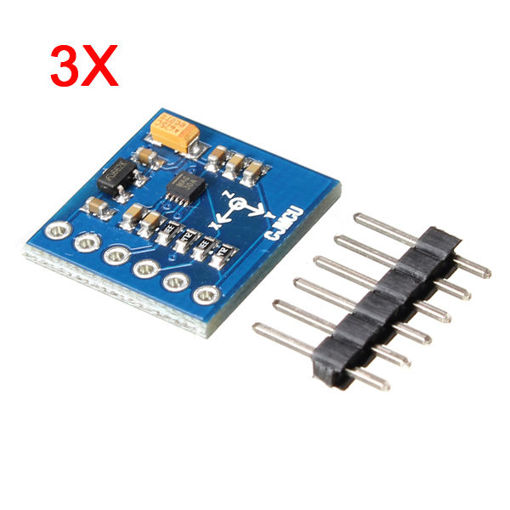 Immagine di 3Pcs MAG3110 3-Axis Digital Earth Magnetic Field Geomagnetic Sensor Module IC Interface For Arduino