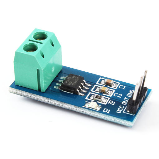 Immagine di 10Pcs 5V 30A ACS712 Range Current Sensor Module Board For Arduino