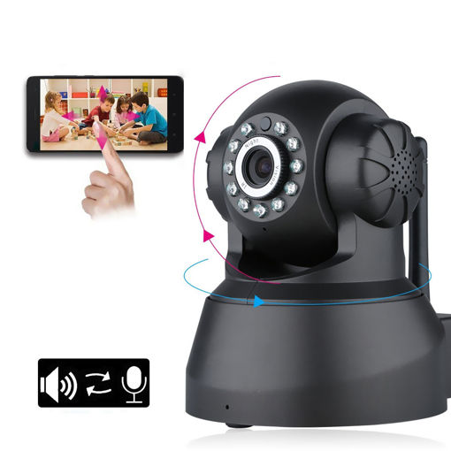 Immagine di 720P HD Wireless WiFi IP Camera IR Security Webcam CAM Pan Tilt Baby Pet Monitor