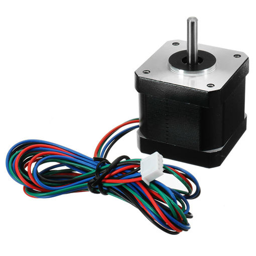 Picture of 2Pcs Stepper Motor with Wire 1.7A 42*42*40mm Size SL42STH40-1684A Model