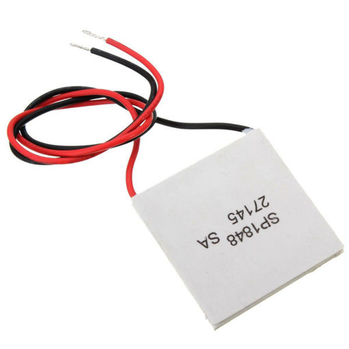 Picture of 10pcs 40x40mm Thermoelectric Power Generator Peltier Module TEG High Temperature 150 Degree