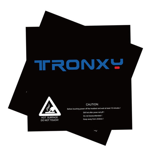 Immagine di 5PCS TRONXY 330*330mm Scrub Surface Hot Bed Sticker For 3D Printer
