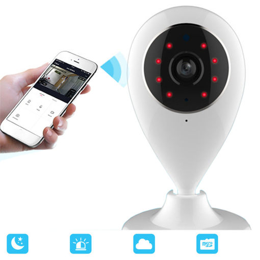 Immagine di WIFI Security IP Camera HD 720P Wireless Smart Night Vision Home Baby Monitor
