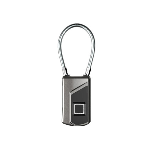 Immagine di L1 USB Water Resistant Fingerprint Reader Smart Lock Keyless Padlock Anti Theft Safety Door Lock
