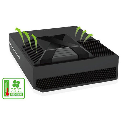 Immagine di Intercooler Device Temperature Down USB Cooler Clip On Cooling Fan for Xbox One