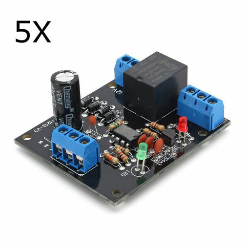 Immagine di 5Pcs 12V DC Water Level Switch Sensor Controller Water Tank Tower Automatic Drainage
