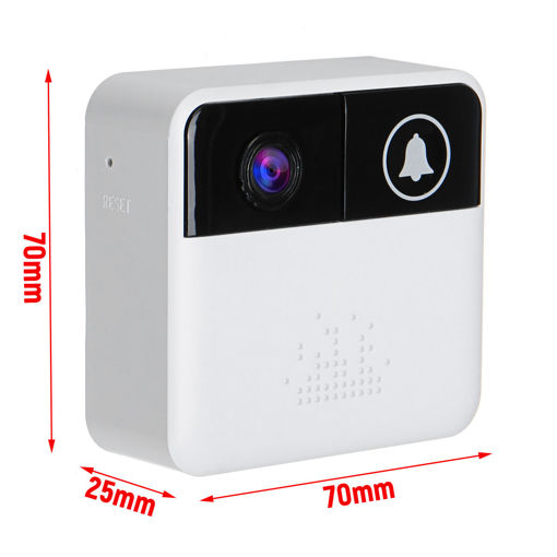 Immagine di Wireless Smart WiFi DoorBell Video Visual Ring Camera Intercom Home Security
