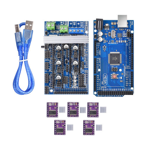 Picture of Upgrade Ramps 1.6 Base On Ramps1.5 Control Mainboard + Mega2560 R3 + 5Pcs DRV8825 Kit for Reprap 3D Printer