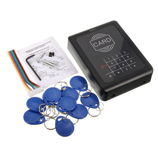 Picture of X5-ID RFID Proximity Door Entry/Lock Access Home Security Control System with 10 Key Fobs