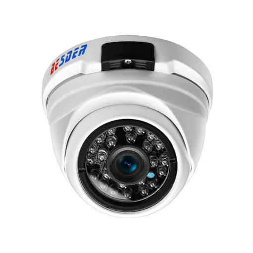 Immagine di BESDER Wide Angle 2.8mm 720P 960P 1080P PoE CCTV Dome Camera Indoor Outdoor Vandalproof ONVIF Infrared Metal Case IP camera