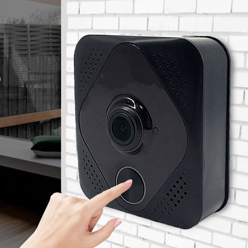 Picture of Smart Video Wireless WiFi Doorbell IR Visual Camera Talk Record Security System