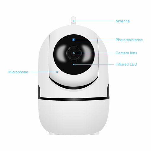 Picture of CES NEWS' 1080P Wireless WIFI IR Security IP Camera Night Vision Intelligent HD Surveillance Camera