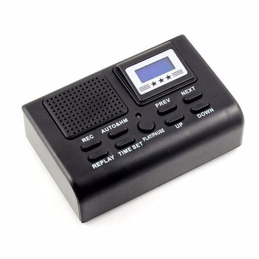 Picture of Professional Digital Telephone Voice Recorder Mini Phone Call Recording Device LCD Display Support TF Card MP3 Play