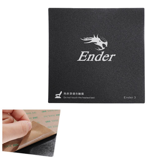Picture of 3pcs Creality 3D 235*235mm Frosted Heated Bed Hot Bed Platform Sticker For Ender-3 3D Printer
