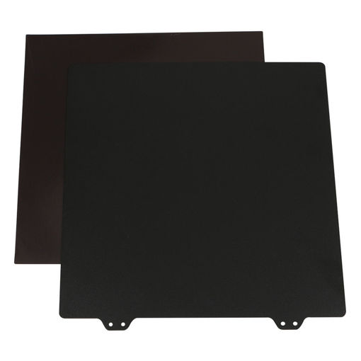 Immagine di 220x220mm Magnetic Sticker B Surface with Black Double Texture PEI Powder Steel Plate for 3D Printer