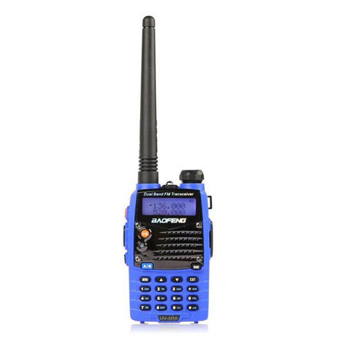 Immagine di Baofeng UV-5RA Blue Dual Band Handheld Transceiver Radio Walkie Talkie