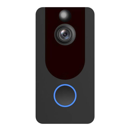 Immagine di ANGOOD V7 1080P 2.4G WIFI Video Doorbell Support Cloud Storage APP Remote Control Low Power Smart Doorbell(Two-Way),Panoramic Wide Angle