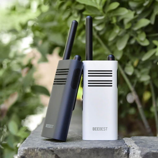 Picture of BeeBest A208 Walkie Talkie 5W 5KM Two Way Radio White 2000mAh/3350mAh From Xiaomi Youpin