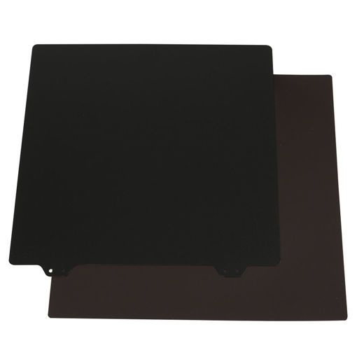 Immagine di 235x235mm Magnetic Sticker B Surface with Black Double Texture PEI Powder Steel Plate for 3D Printer
