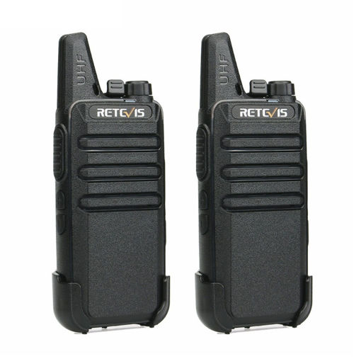 Immagine di 2Pcs Retevis RT22 Walkie Talkie Mini Transceiver UHF 2W VOX CTCSS DCS USB Charging Two Way Radio Communicator