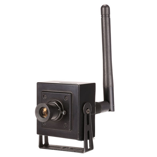 Immagine di B05W 200W Megapixel IP Camera CMOS Image Sensor Miniature Wireless Card Audio Listening Network Camera