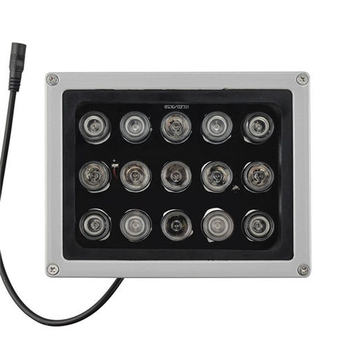 Immagine di 12V 15Pcs IR LEDs Array Illuminator Infrared Lamp IP65 850nm Waterproof Night Vision for CCTV Camera