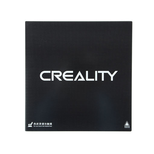 Picture of Creality 3D Ultrabase 310*320*4mm Carbon Silicon Glass Plate Platform Heated Bed Build Surface for CR-10S Pro / CR-X MK2 MK3 Hot bed 3D Printer Part