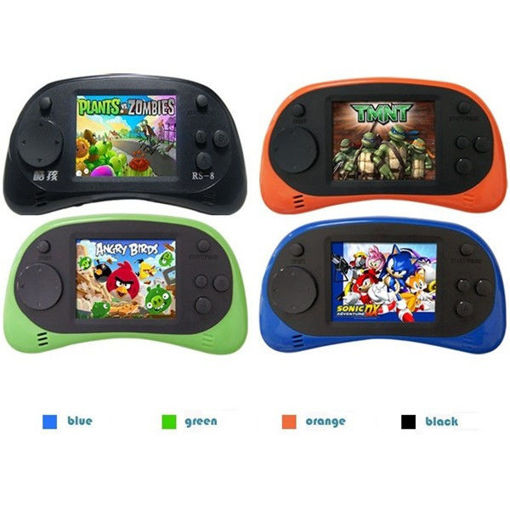 Immagine di Coolboy RS-8 8Bit 2.5inch Screen Built-in 260 Different Classic Games Handheld Game Consoles with AV Cable