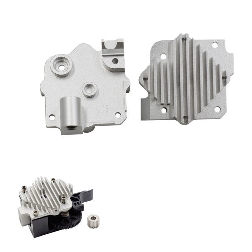 Picture of Aluminum Alloy 1.75mm Upgrade Titan Extruder V6 Hotend Heatsink For Reprap Prusa i3 3D Printer Parts
