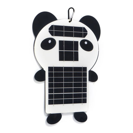 Picture of 18V 15W Semi-flexible IP65 Monocrystalline Silicon Panda Shape Solar Panel for Outdoor Working RC Boat