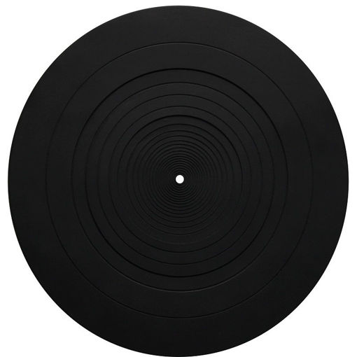 Picture of 12 Inch LP Vinyl Record Silicone Pad Flat Shockproof Bass Clear  For Turntable Phonograph Mat Pad
