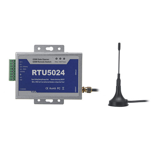 Immagine di RTU5024 GSM Door Gate Opener Wireless Remote Control Switch 119inch Antenna Upgrade