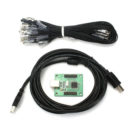 Picture of 2 Player USB To Jamma Arcade Controller Arcade Parts Game Machine Accessories for Two People Play