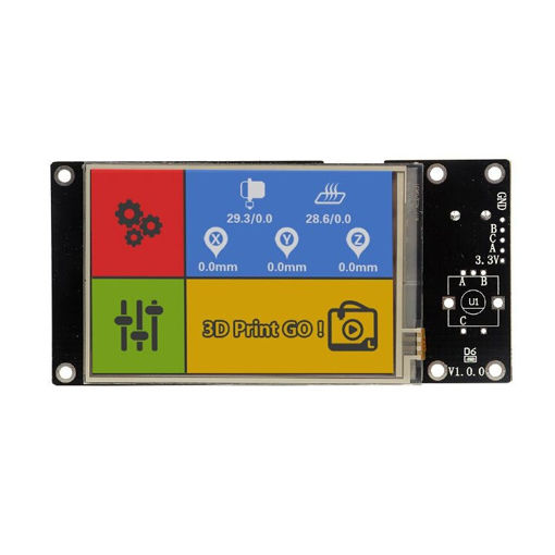 Picture of Lerdge 3.5 Inch 480*320 High-resolution Color LCD Touch Screen For 3D Printer Controller Board