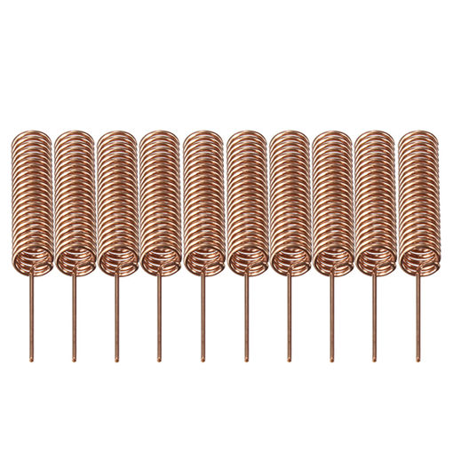 Picture of 200pcs 433MHZ Spiral Spring Helical Antenna 5mm 34*20mm