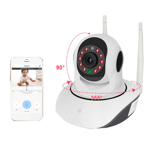Picture of Wireless WIFI HD 1080P Smart IP Camera Night Vision Motion Detect 360 PTZ Two Way Talk