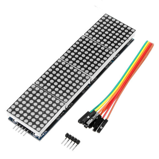 Picture of 5pcs Geekcreit MAX7219 Dot Matrix Module 4-in-1 Display For Arduino