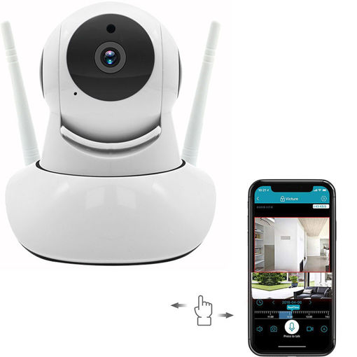 Picture of 1080P HD 2MP Wireless Wifi IP Camera CCTV Security Night Vision Webcam Pan/Tilt 2 Way Audio