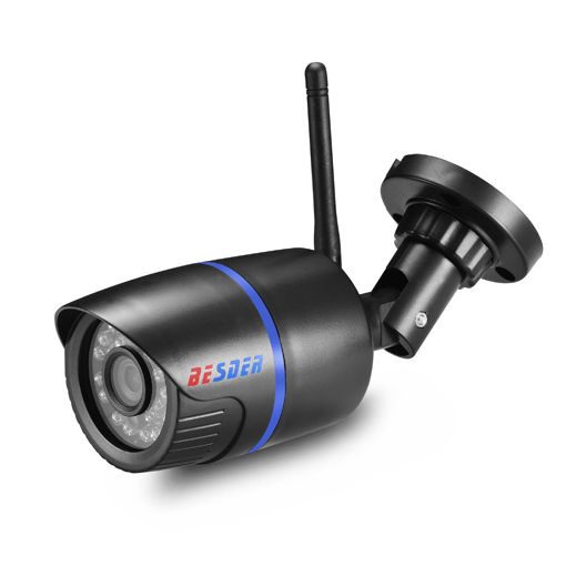 Immagine di BESDER Wifi IP Camera 720P 960P 1080P Wireless Wired ONVIF P2P CCTV Bullet Outdoor Camera Night Vision
