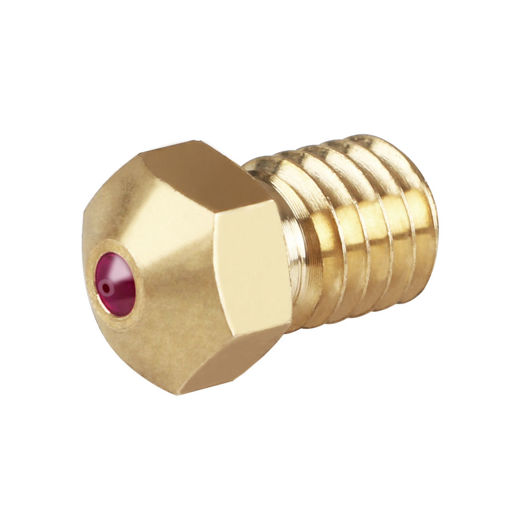 Picture of High Temperature Ruby V6 1.75mm Nozzle 0.4mm Compatible With Special Materials PETG ABS PET PEEK NYLON For 3D Printer
