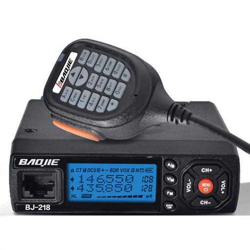 Immagine di BaoJie BJ-218 25W Mobile Radio VHF UHF 136-174 400-470MHz Ham Radio Car Walkie Talkie Long Range