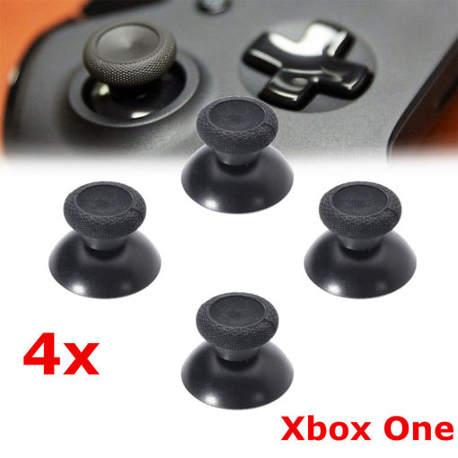 Immagine di 4 Pcs Analog Stick Caps Joystick for Microsoft Xbox One Thumbstick Game Controller Gamepad Handle Rocker Cap