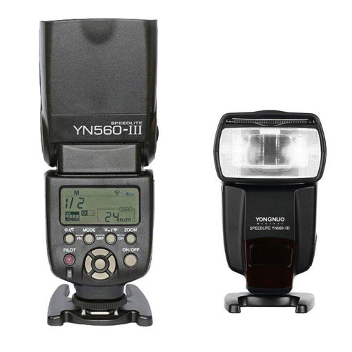 Immagine di Yongnuo YN-560 III Universal Wireless Slave Flash Speedlite with Mini Stand