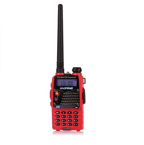 Immagine di Baofeng UV-5RA Red Dual Band Handheld Transceiver Radio Walkie Talkie